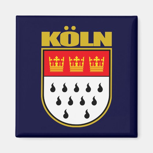 ケルン語(ケルン) マグネット (正面)