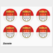 ケルン語（ケルン） ラウンドシール (シート)