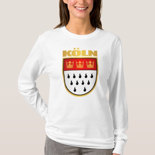 ケルン語(ケルン) Tシャツ (正面)