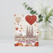 ケルン・バレンタインに恋を見つけた ポストカード (スタンド正面)