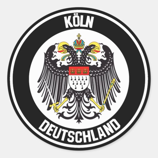 ケルン·ラウンド·エンブレム ラウンドシール (正面)