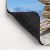 ケルン、石塔、自然 マウスパッド (コーナー)