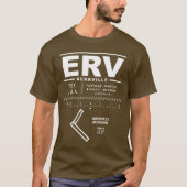 ケルヴィル市立空港ERV Tシャツ (正面)