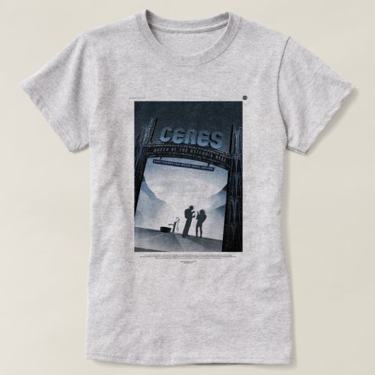 ケレス ファンタジー宇宙ツアー Tシャツ (デザイン正面)