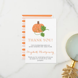 ケレリングママへパンプキンフラットサンキューカード サンキューカード