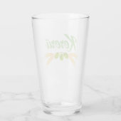 ケレールホップと大麦 タンブラーグラス (裏面)