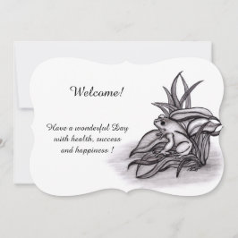 ケロちゃん、テキスト招待を追加してね！ 招待状