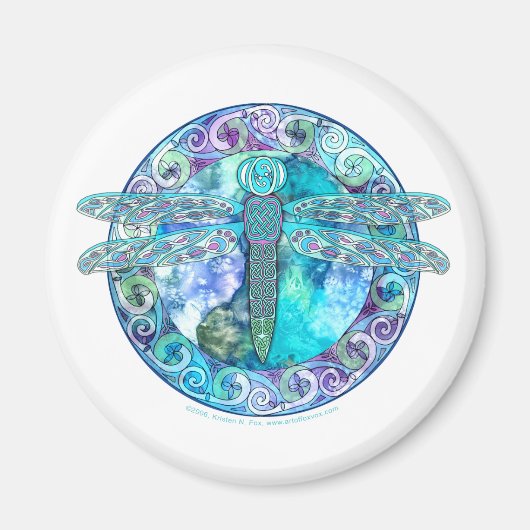 ケロカッコいいチトンボ マグネット (正面)