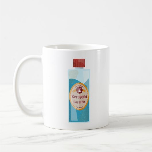 ケロシン瓶 パラフィン コーヒーマグカップ (左)