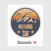 ケロッグ、アイオワIa、統一された州 シール (シート)