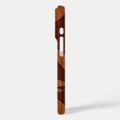 ケワロスハワイアンサーファーフェイクウッドコーア Case-Mate iPhoneケース (裏面 / 左)