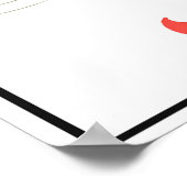 ケンウッド自転車アールヌーボーポスター ポスター (角)