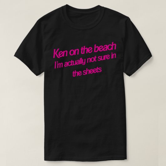 ケンオンザビーチ Tシャツ (デザイン正面)