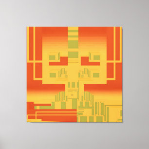 ケンゲージセントラルプロセッシングユニコーンファインアート キャンバスプリント