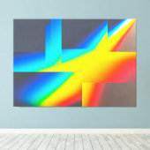 ケンゲージノーティイングシュールレアリスト抽象芸術ファインアート キャンバスプリント (インサイチュ (ウッドフロア))