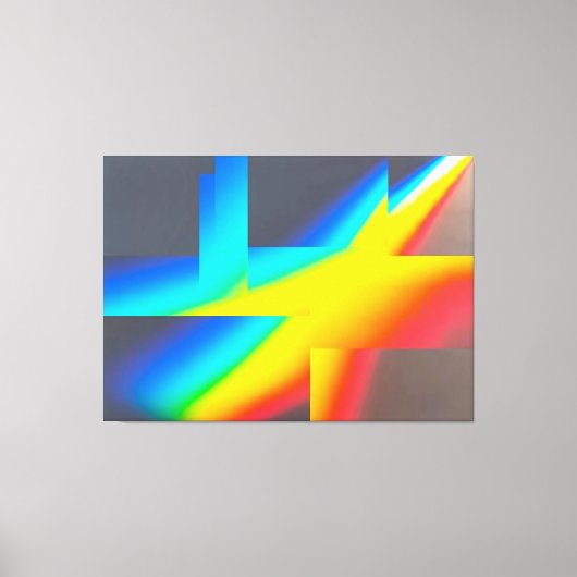 ケンゲージノーティイングシュールレアリスト抽象芸術ファインアート キャンバスプリント (正面)