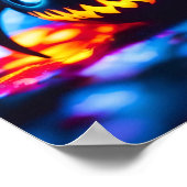 ケンゲージハロウィーン豆 ポスター (角)