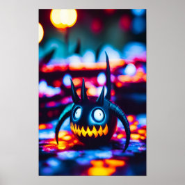 ケンゲージハロウィーン豆 ポスター