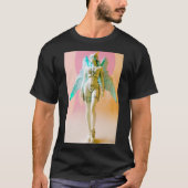 ケンゲージ未来の完璧な蒸気波エンジェル Tシャツ (正面)