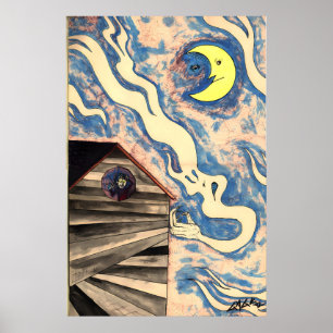 ケンゲージ1992ムーントラップファインアート ポスター