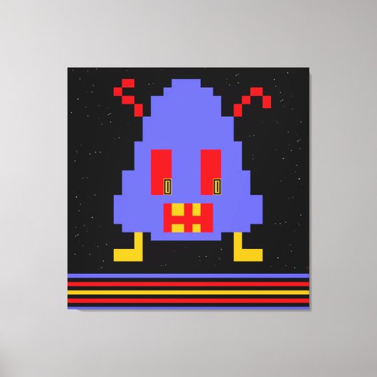 ケンゲージGROFシュールレアリストドリームアーケポップ・アートのード キャンバスプリント (正面)