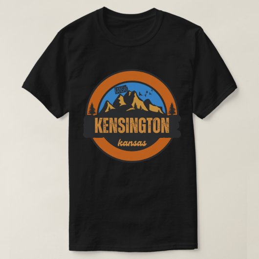 ケンシングトン (カンザス州) Tシャツ (デザイン正面)
