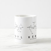 ケンジルペプチド名mug コーヒーマグカップ (中央)