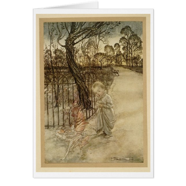 ケンジントンの庭の歩行(中ブランク) (正面)