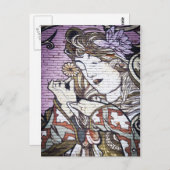 ケンジントンマーケット通りアート/グラフィティ ポストカード (正面/裏面)