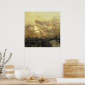 「ケンジントン公園の妖精」アーサー・ラッカム ポスター (キッチン)