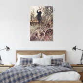 ケンジントン公園はロンドンにある キャンバスプリント (インサイチュ (寝室))