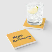 ケンジントン磁石のCBCキング ストーンコースター (横)