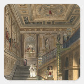 ケンジントン素晴らしパレスの階段からプイン スクエアシール (正面)