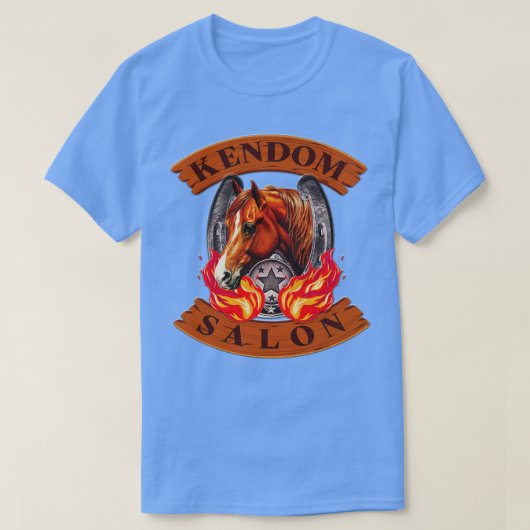 ケンスサロン Tシャツ (デザイン正面)
