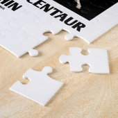 ケンタウルスをの内の包含して下さい(骨組) ジグソーパズル (側面)