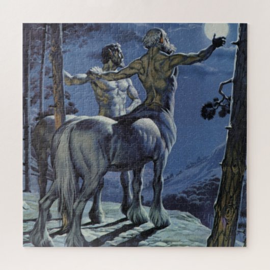 ケンタウルス(色のlitho) ジグソーパズル (横)