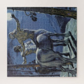 ケンタウルス(色のlitho) ジグソーパズル (縦)