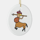 ケンタウル射手座 セラミックオーナメント (右)