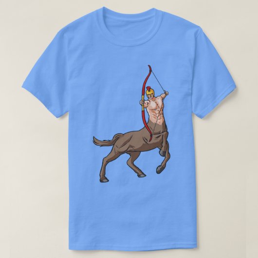 ケンタウル怪物神話ケンタウル獣 Tシャツ (デザイン正面)