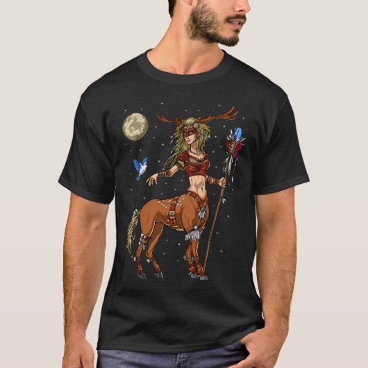 ケンタウロスの森のシャーマン Tシャツ (正面)