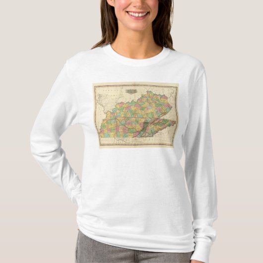 ケンタッキーおよびテネシー州6 Tシャツ (正面)