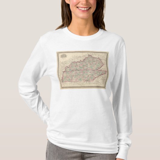 ケンタッキーおよびテネシー州 Tシャツ (正面)