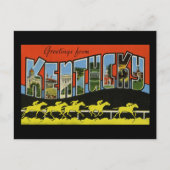 ケンタッキーからの挨拶 ポストカード (正面)