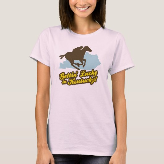 ケンタッキーで幸運なGetting Tシャツ (正面)