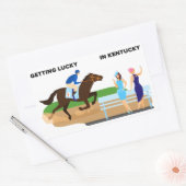 ケンタッキーで幸運 長方形シール (封筒)