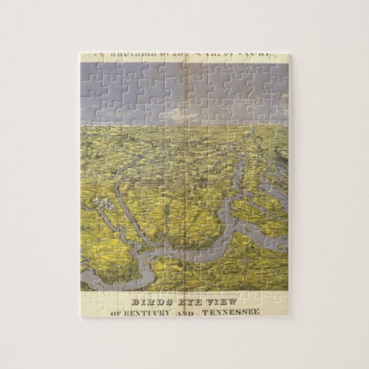 ケンタッキーとテネシー5 ジグソーパズル (縦)