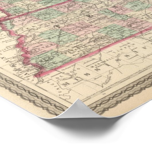 ケンタッキーとテネシー ポスター (角)