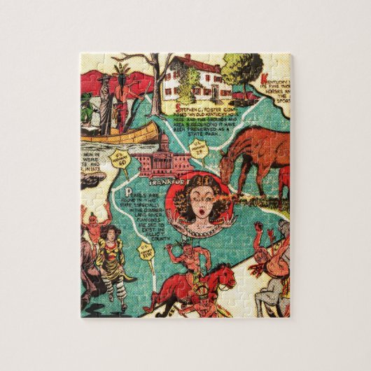 ケンタッキーについてのある事実 ジグソーパズル (縦)