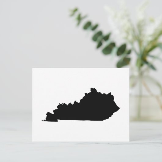 ケンタッキーのお知らせへの独自の移行の作成 ポストカード (スタンド正面)