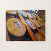 ケンタッキーのウイスキー樽。 ジグソーパズル (横)